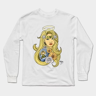 Angel Tattoo Long Sleeve T-Shirt